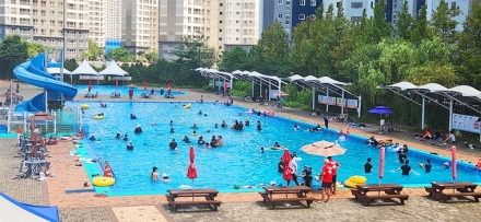 대전 대덕구, 로하스산호빛공원 야외수영장 8월 1일 개장