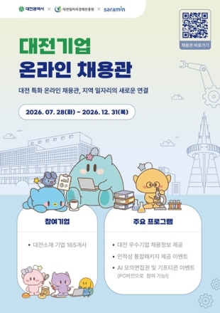 대전시, ‘사람인’과 손잡고 지역 일자리 연결