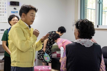 대전 대덕구, 폭염 취약계층 보호 위해 현장점검 나서