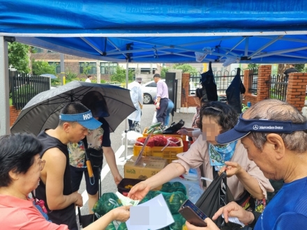 괴산 대학찰옥수수 전국 직거래서 완판 행진…5,400여 상자 판매
