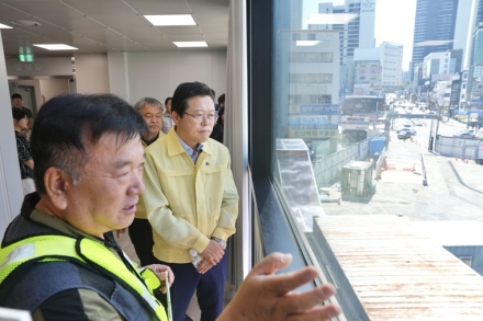 장기수 천안시장, 도심권 미래사업 현장 점검…신역사·AI도시 추진 박차