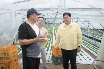 조상호 세종시장, 폭염 취약 현장 점검…“노동자 안전이 최우선”