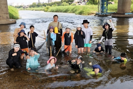 충북교육청 환경교육센터와우, 무심천 생태 탐사 프로그램 운영