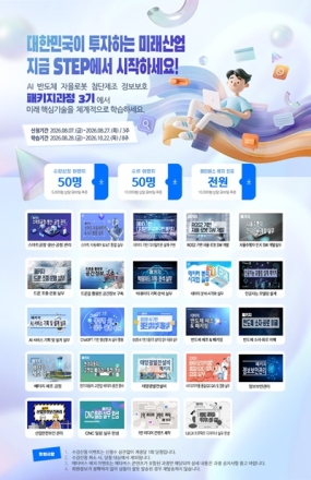 AI 배우고 취업 경쟁력 높인다…한국기술교육대 STEP 무료 교육생 모집