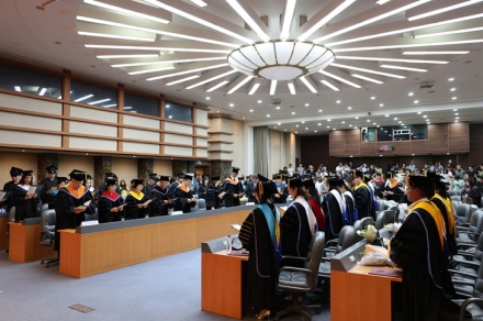 선문대, 2025학년도 후기 학위수여식 개최…478명 졸업