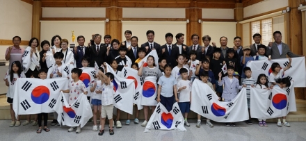 한국자유총연맹 진천군지회, 제81주년 광복절 기념행사 개최