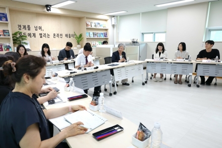 “교원이 부족하다”…강미애 세종교육감, 고교 현장 목소리 직접 들었다
