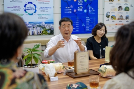 이재영 증평군수, 어린이집 원장들과 보육현장 해법 찾는다