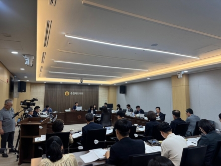 충북도의회 건설농림위, 농정·환경산림 분야 결산·추경안 집중 심사