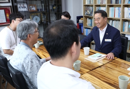 조성칠 대전시의회 의장, 추석 앞두고 민생 현장 챙긴다