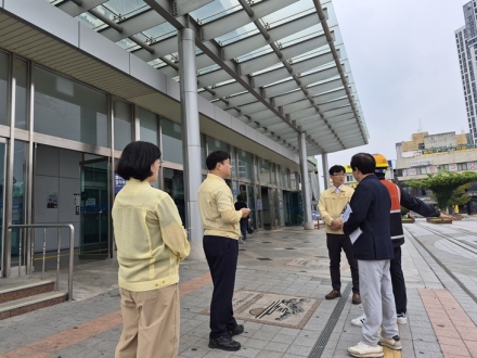 세종시, 추석 앞두고 조치원역·공영버스터미널 안전점검