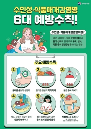 천안시 “가을철 식중독 방심은 금물… 예방수칙 준수” 당부