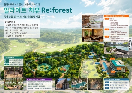 영동군, ‘일라이트 치유 Re:forest’ 조성…웰니스 관광 새 거점 만든다