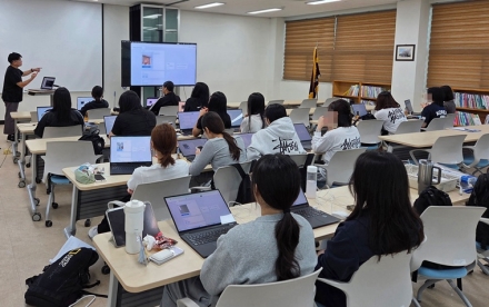 국립공주대 앵커사업단, 논산여고에서 'AI 교육' 첫 현장 수업
