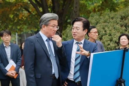 허태정 시장, 유성구에서 상생공감투어 첫발