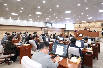 아산시의회, 20일부터 제268회 임시회 개회…30건 안건 심의