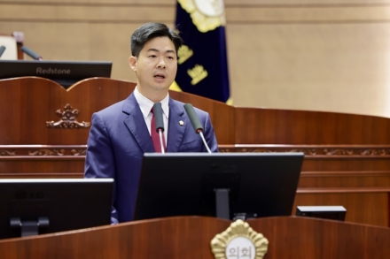 천안시의회 황경수 의원 “통학로 일방통행 전환해 보도 확보해야”