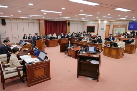 증평군의회, 제222회 임시회 군정질문 실시…지역 현안 점검
