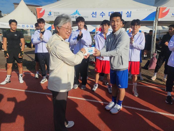 세종 학생선수들, 전국체전서 메달 3개 획득
