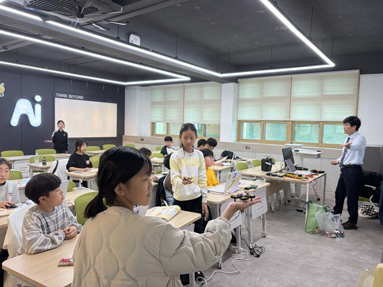 청주 금천고, 지역 초등학생 대상 AI 체험 캠프 운영