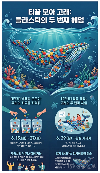 세종평생교육원, 환경의 달 맞아 시민참여 업사이클링 행사 개최