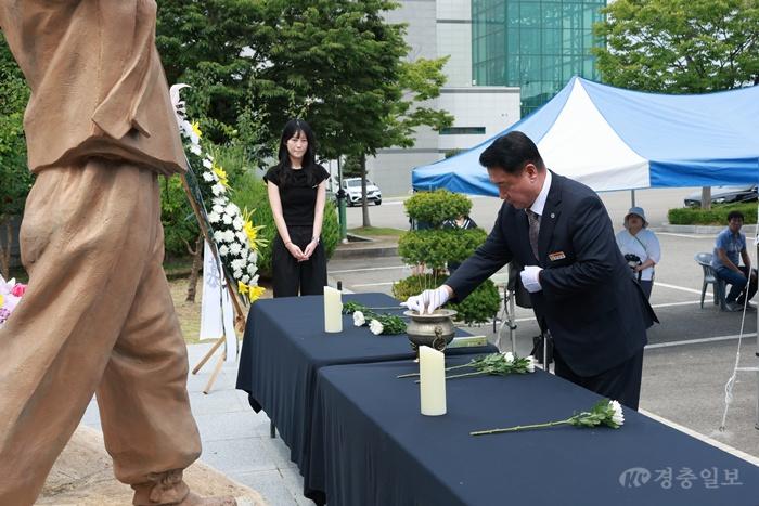 민주평통 영동군협의회, 제81주년 8·15 광복절 기념식 개최