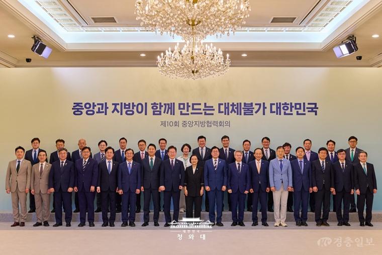 오세현 아산시장, 이재명 대통령 만나 “기초정부에 과감한 권한이양” 건의