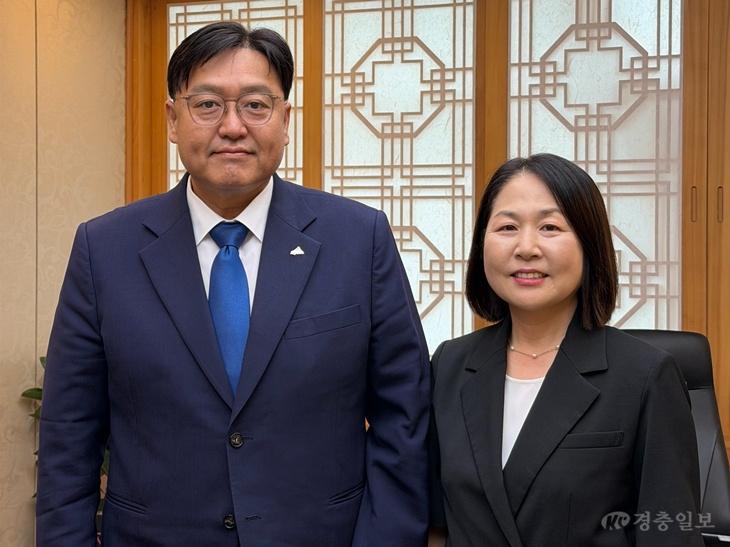 조상호 시장, 행안부 지방재정경제실장 면담