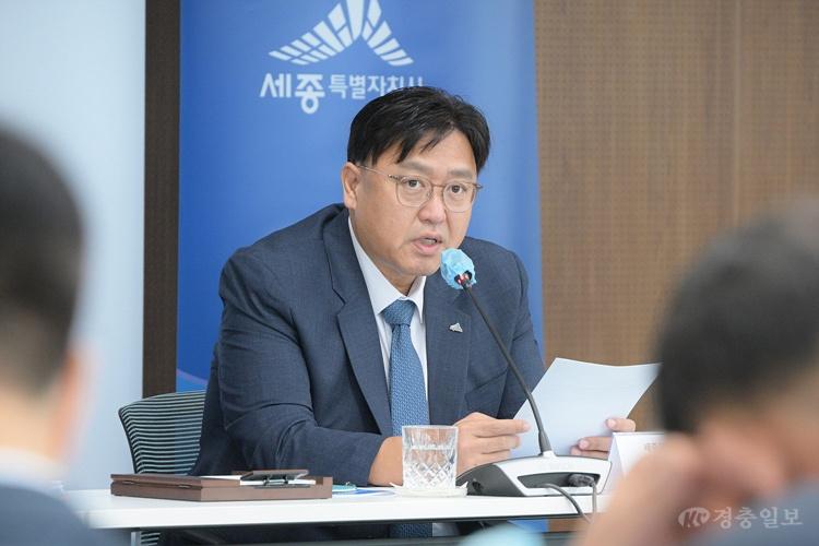 조상호 세종시장 “시민이 체감하는 정책, 과감하게 시도해야”
