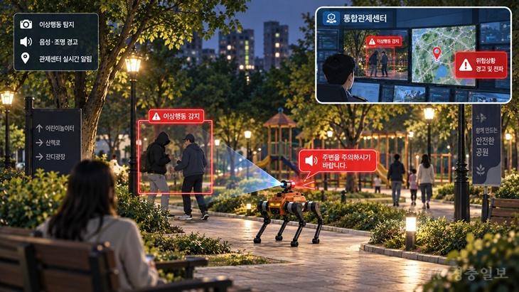 스마트도시추진과( 4족보행로봇 공원 순찰 이미지).jpg