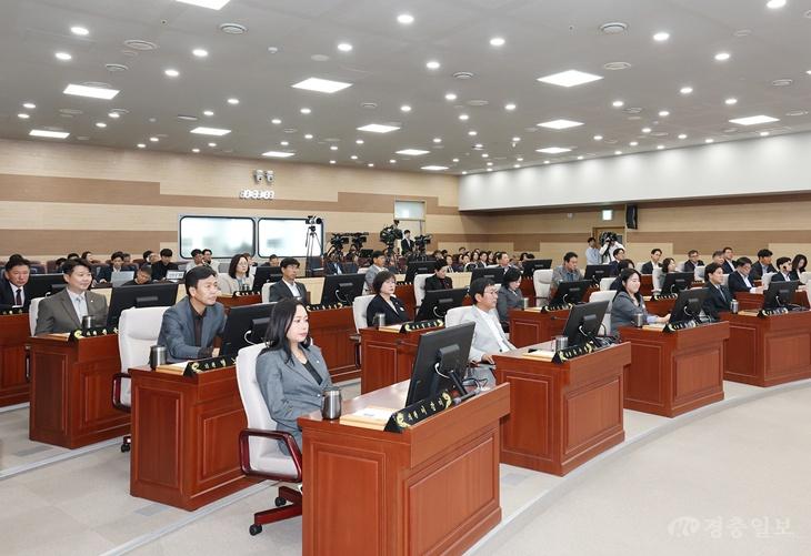 아산시의회, 제268회 임시회 개회... 11일간 의정활동 돌입