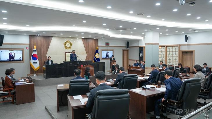 괴산군의회,제355회 제1차 정례회 개회