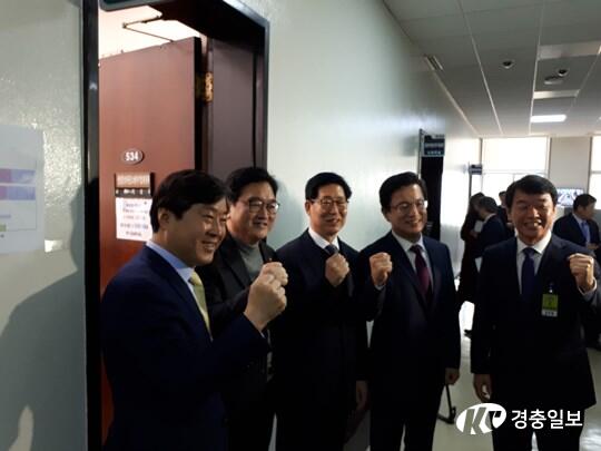문진석 천안갑 국회의원 예비후보, ‘충남혁신도시’지정 위해 국회 방문