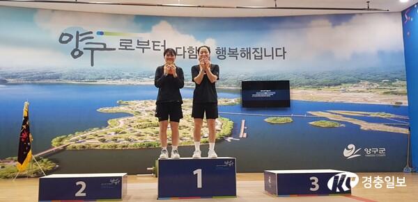 충북체육고, 제47회 문화체육관광부장관기 전국 역도 경기대회에서 메달 획득